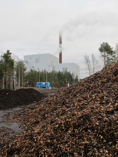 Ve Švédsku je výroba tepla z obnovitelných zdrojů podporována daní uvalenou na teplo z fosilních paliv