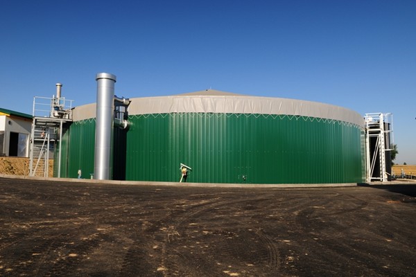 Bioplynová stanice Lípa je v areálu Zemědělské akciové společnosti Lípa