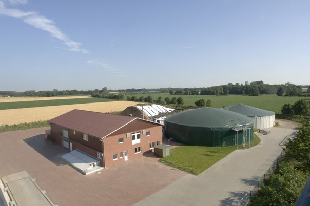 Zemědělská BPS Stricker v SRN je jedním z mnoha zařízení realizovaných firmou EnviTec Biogas
