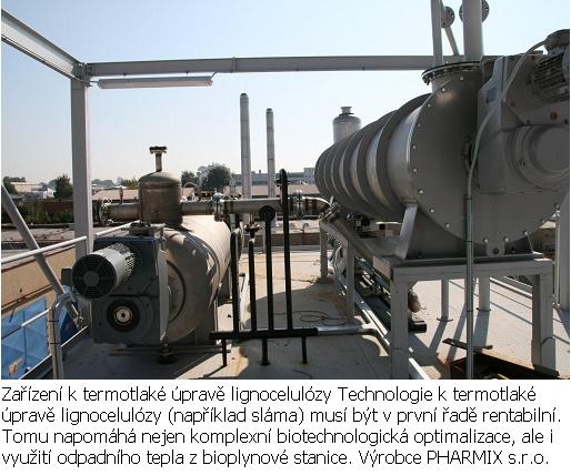 Zařízení k termotlaké úpravě lignocelulózy