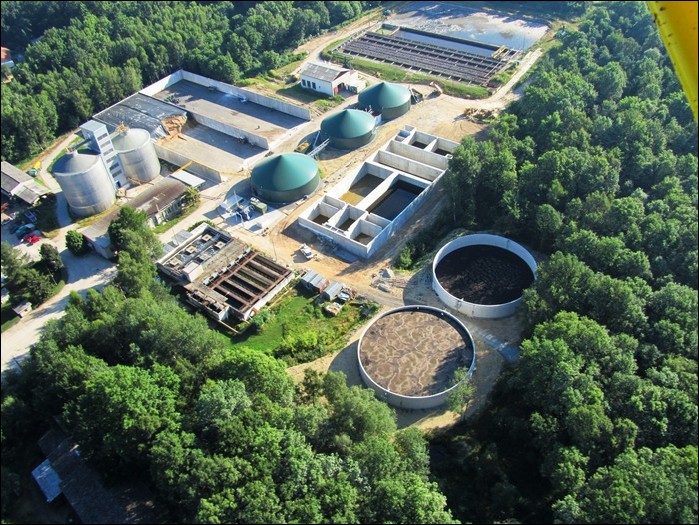 Bioplynová stanice v Třeboni
