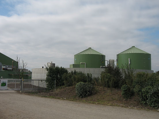 Bioplynová stanice a kompostárna v rakouském Markgrafneusiedlu